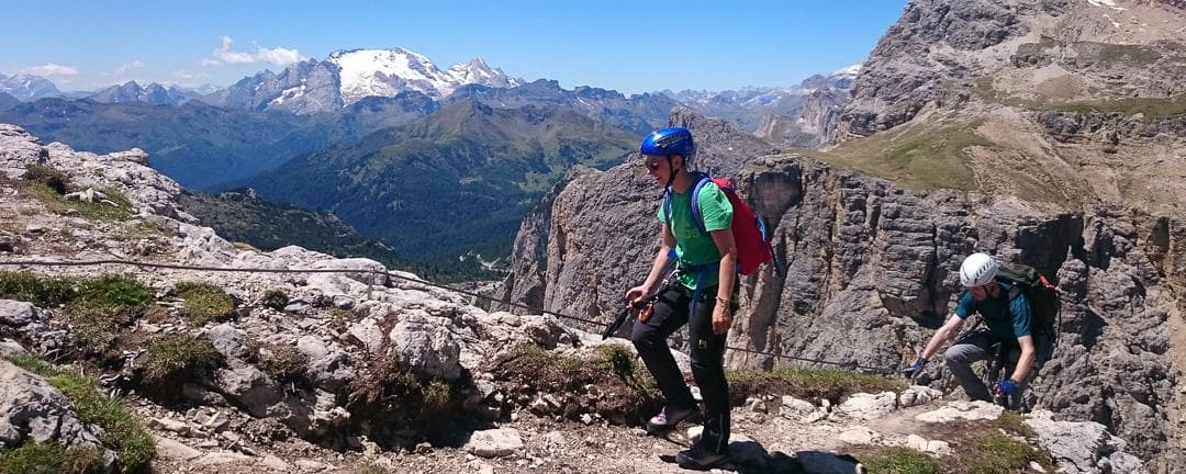 Ferrata degli Alpini al Col dei Bos