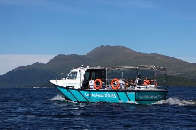 Loch Lomond Tour Boat - ‘Island Experience Tour’ - Depart from Luss