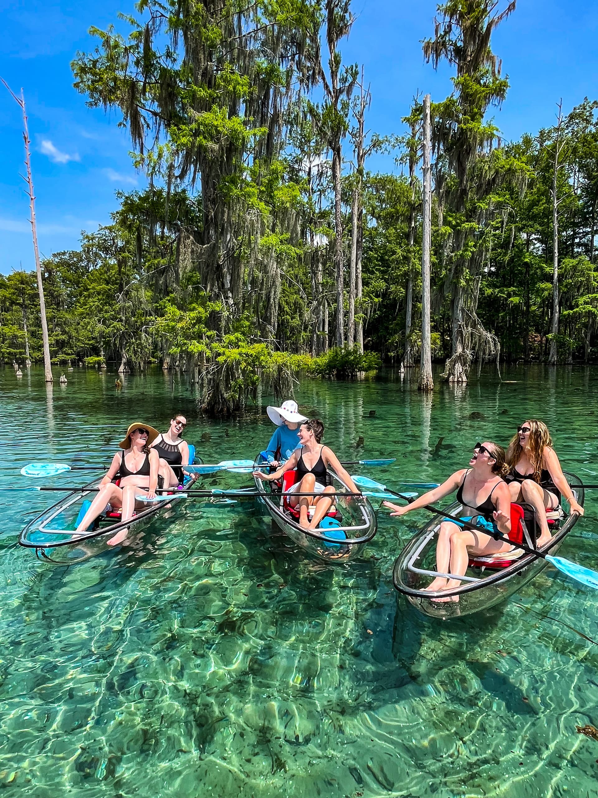 PRIVATE CLEAR KAYAK ECO ADVENTURE