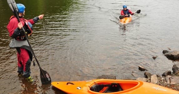 Kayaking