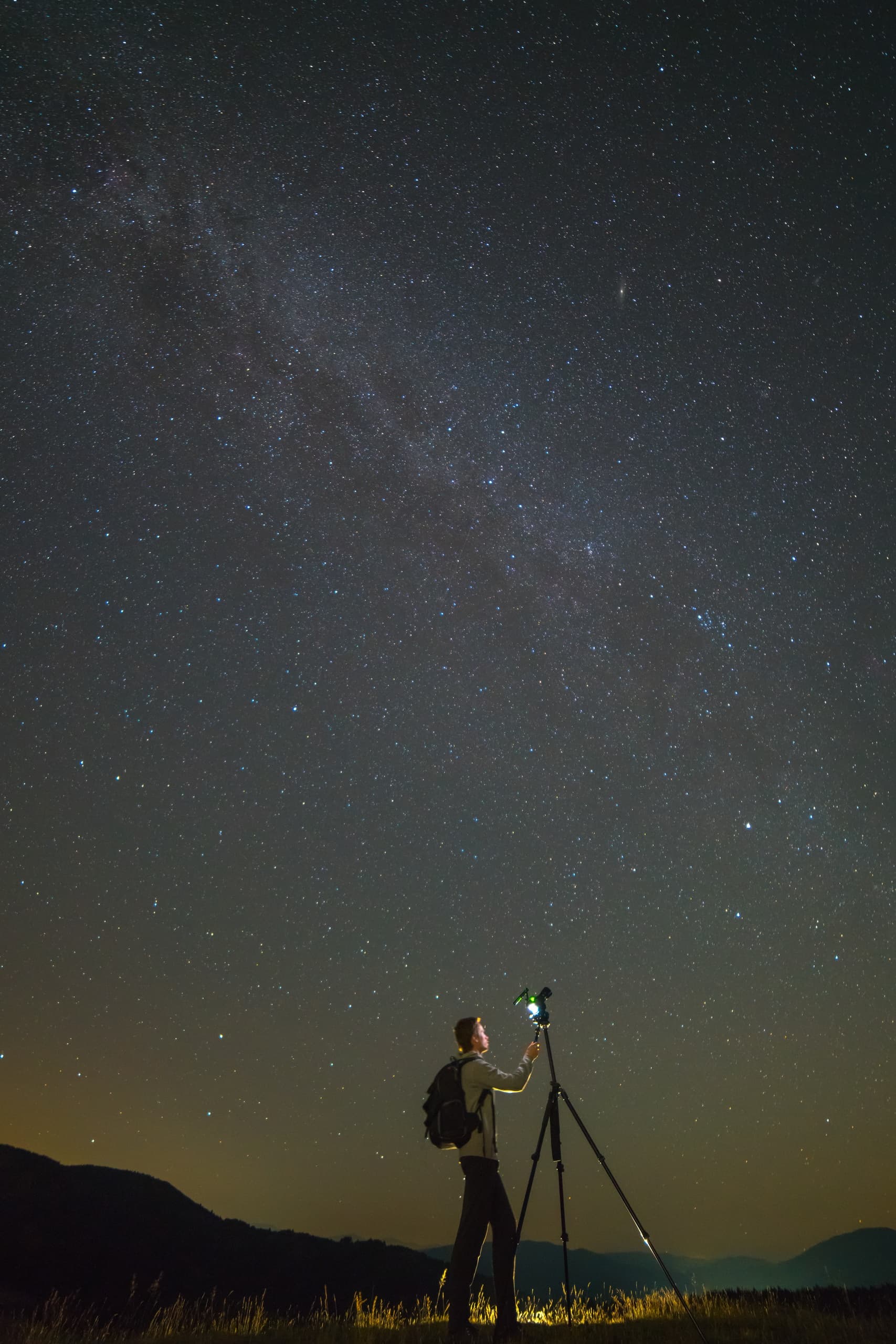 Private Fireside Feast + Stargazing Night Photography
