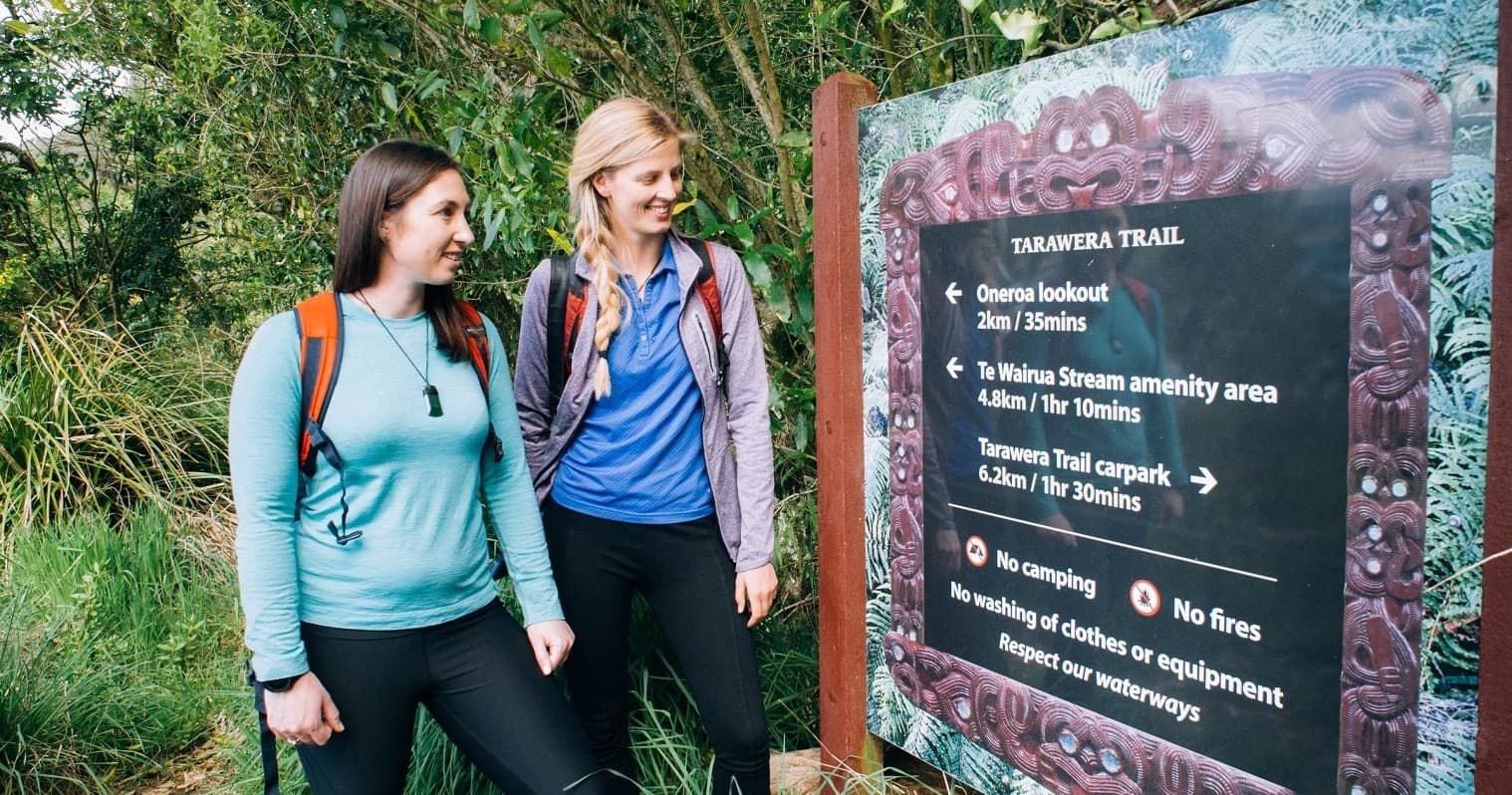 Tarawera Trail Drop Off - Walk starts at Hot Water Beach.