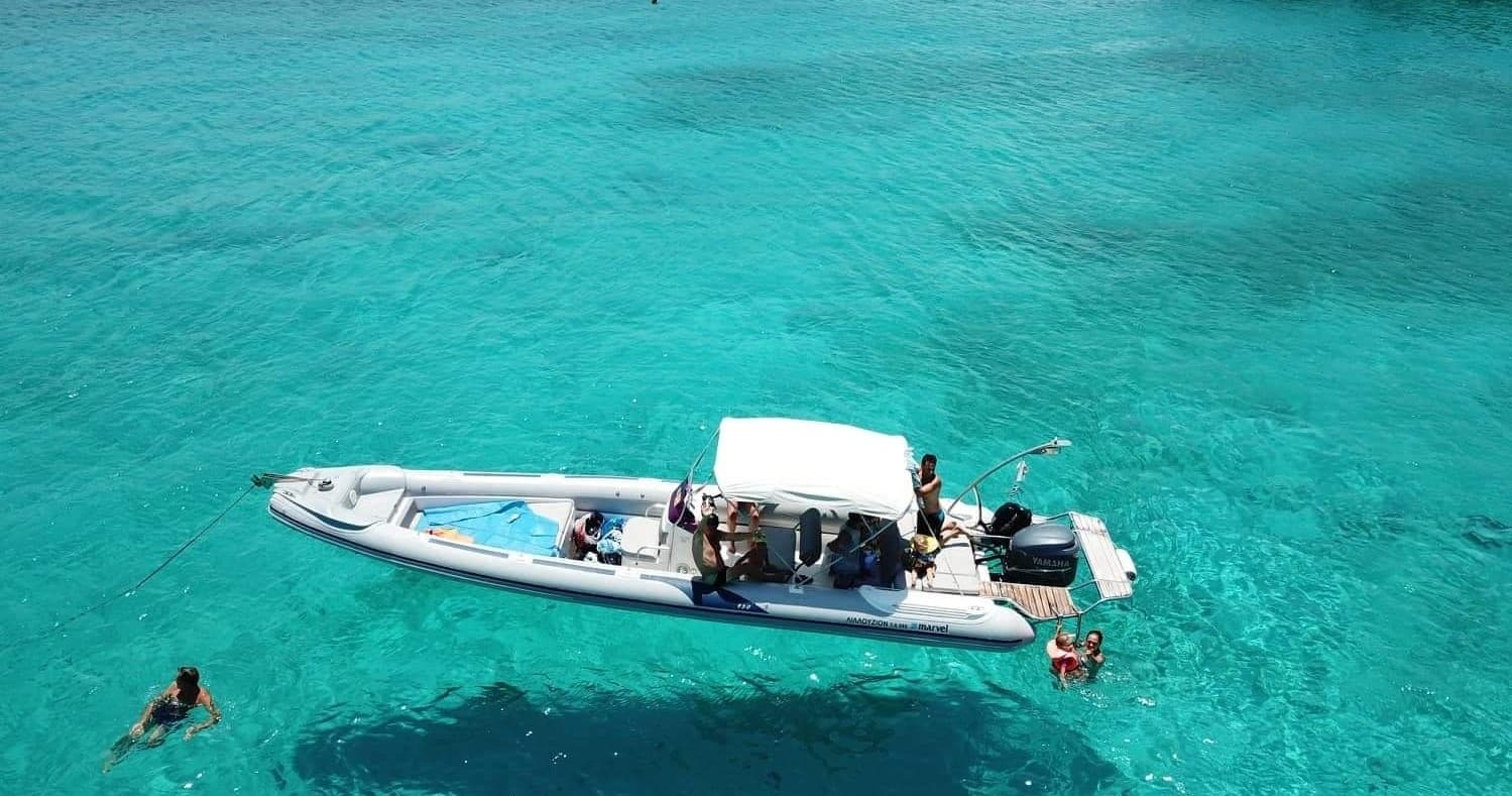 Boat Trip 4H Boat 250Hp from Marathi- Seitan