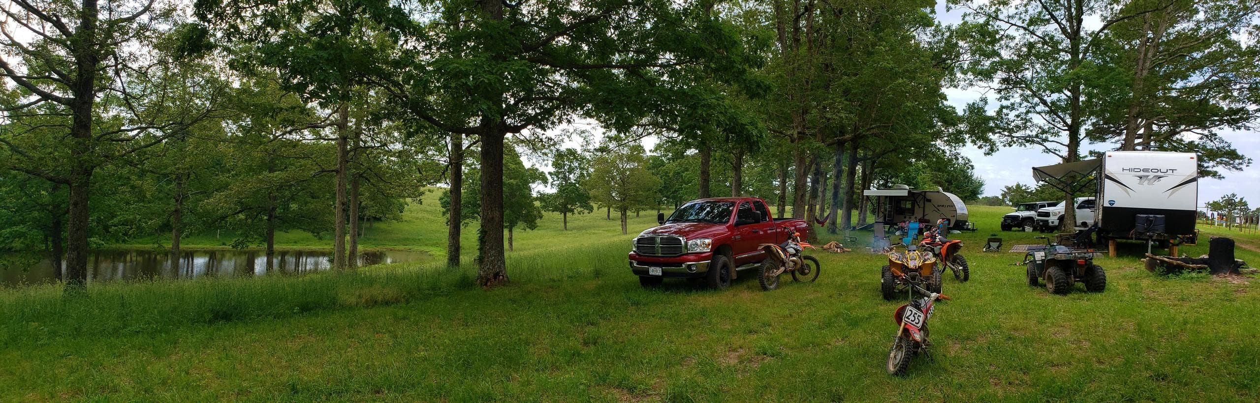 Moonstruck Pond D" - RVs or Tents - Primitive Camping"