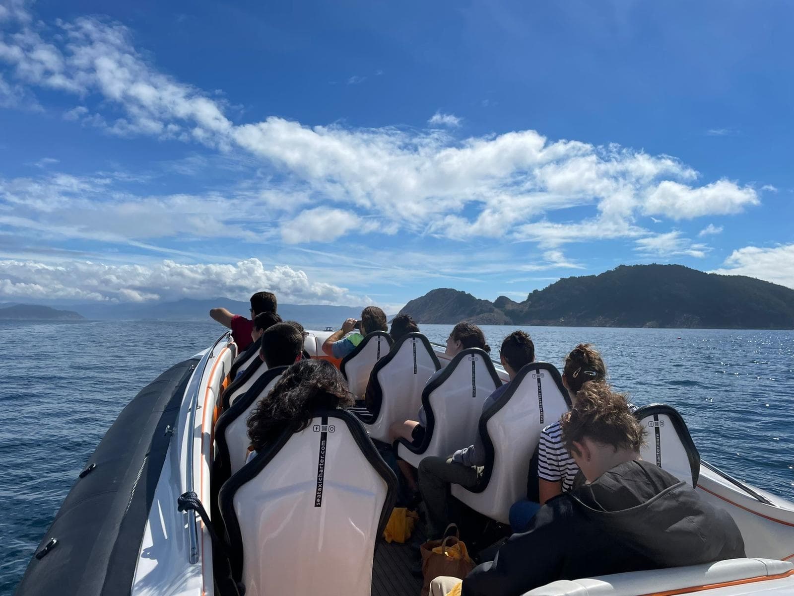 Lancha rápida a Cíes desde Baiona
