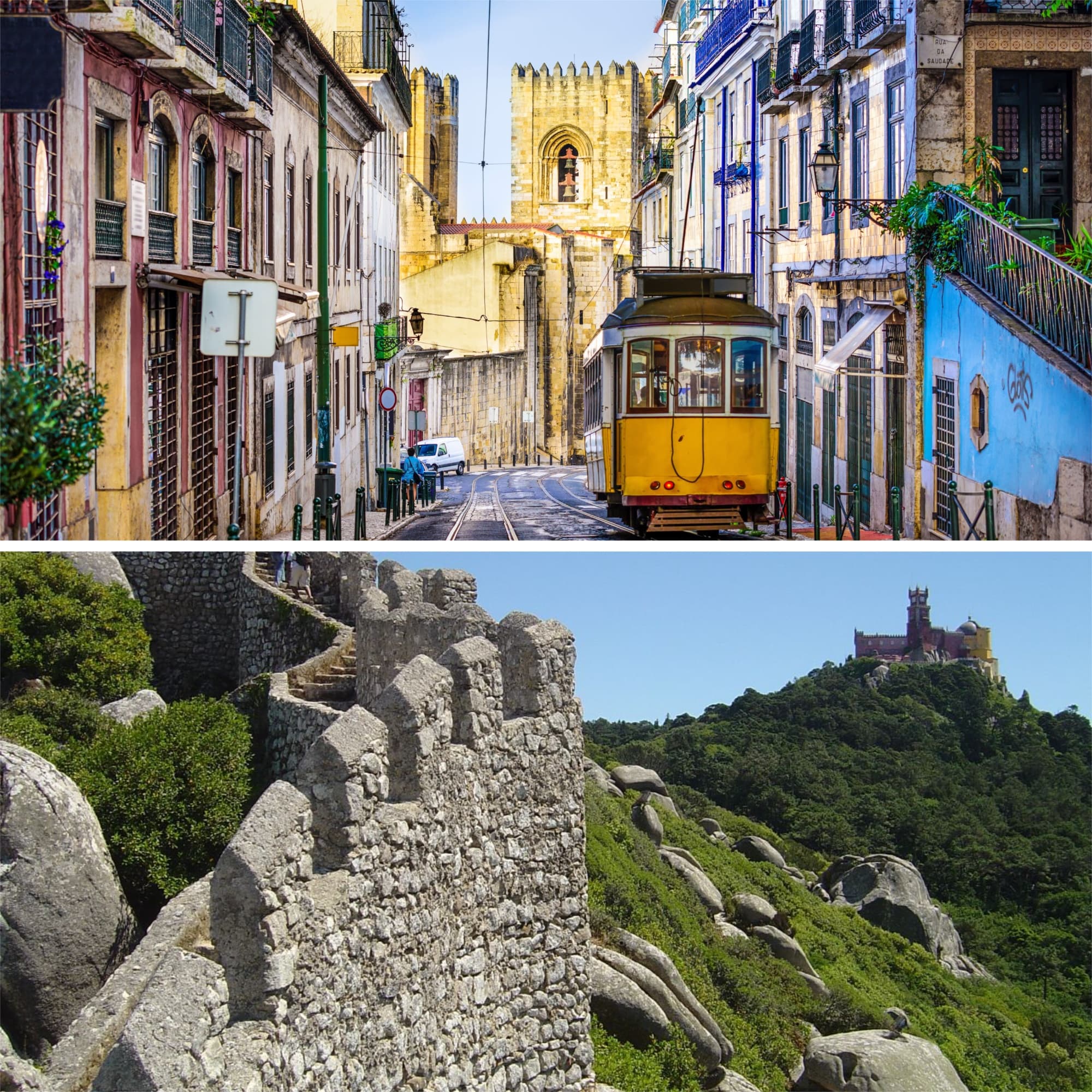 2 Tours Privados | Tour SINTRA | Segundo dia Tour LISBOA