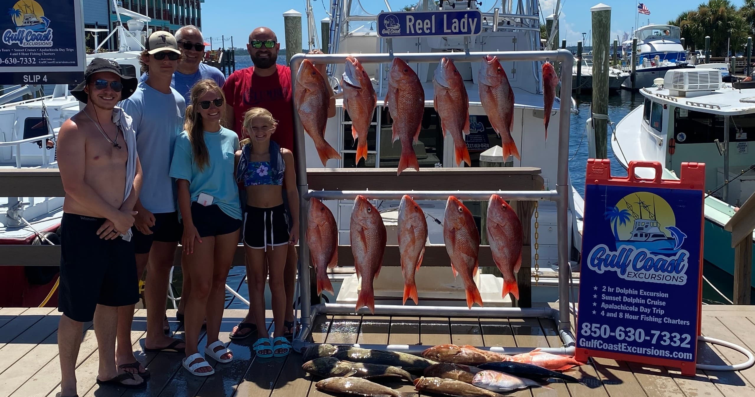 8 Hour Red Snapper Fishing Charter