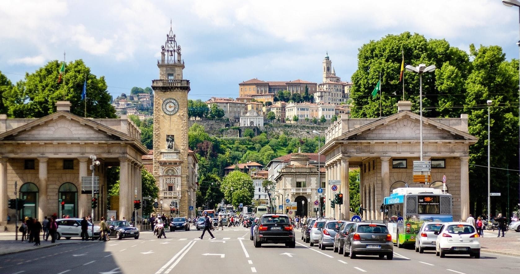 Bergamo: tour privato a piedi di Città Bassa
