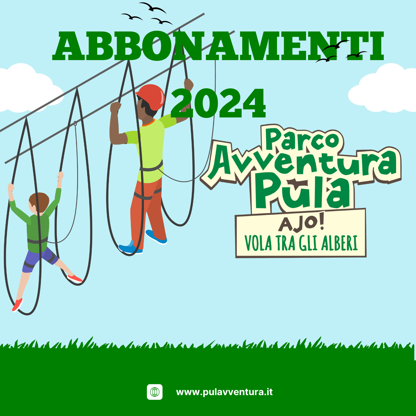 Abbonamenti 2025 -Noi Parco Avventura Pula-