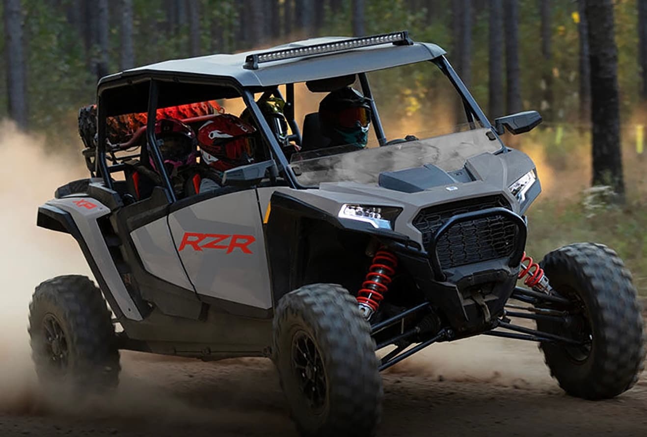 2025 Polaris XP4 1000 & 2025 Polaris RZR XP1000 • Four Seater UTV Rental w/ Navigation and Ride Command