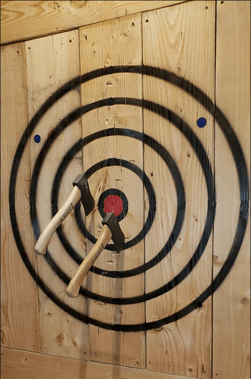 Lane 1 One Hour Axe/Knife Throwing Session
