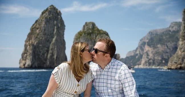 Marriage Proposal by Boat - Capri