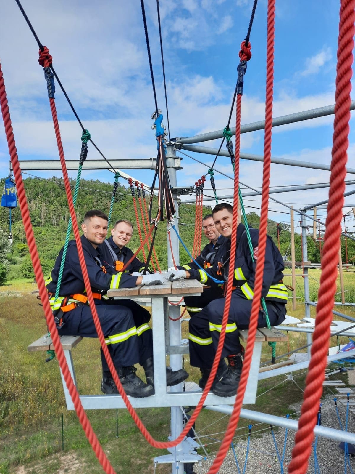 Hochseilgarten Gruppen und Vereine 10-20 Personen