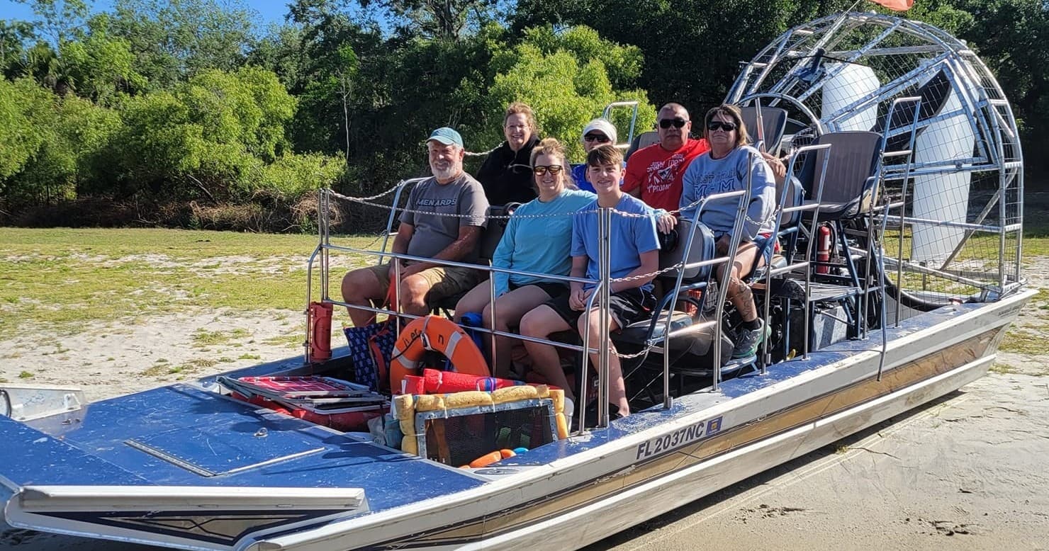 Airboat Ride/Fossil Hunting