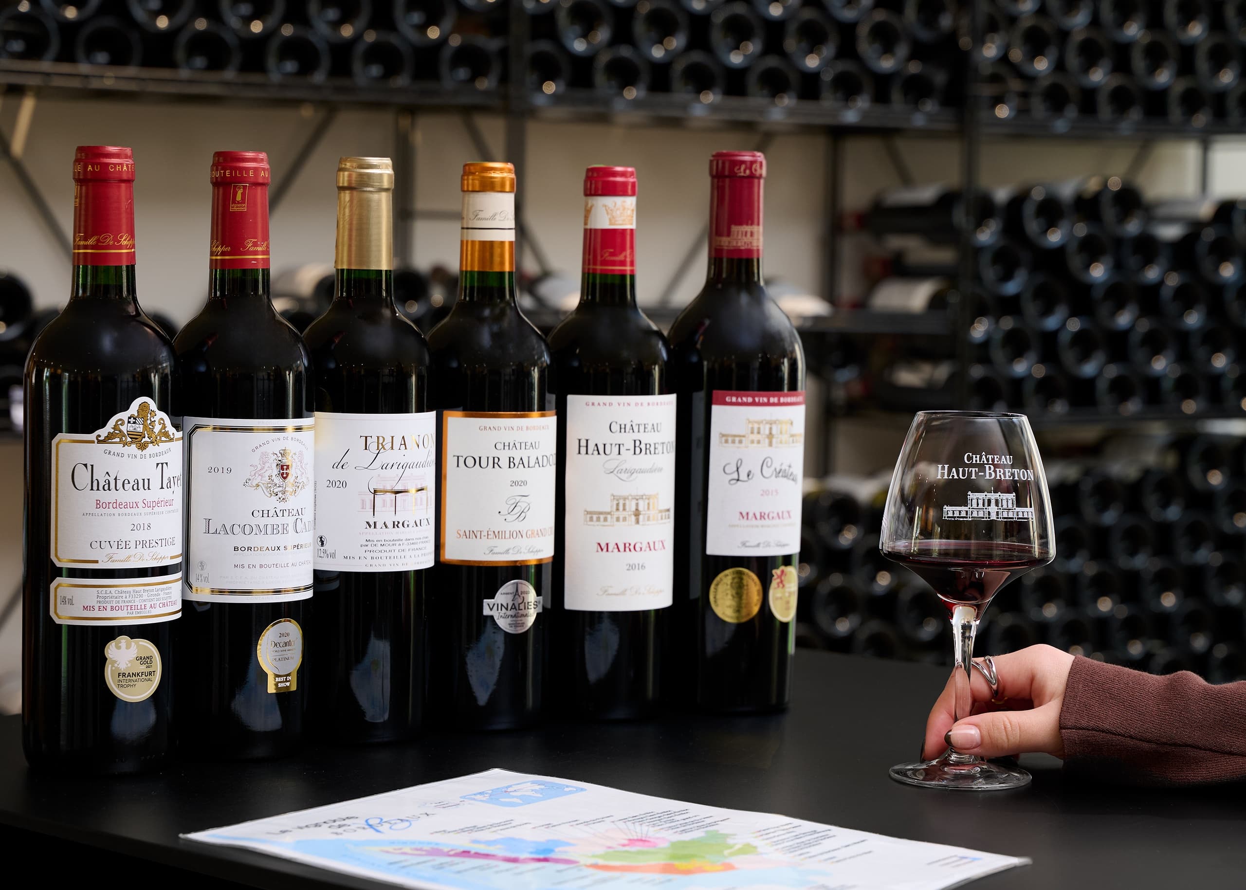 Dégustation prestige - 6 vins