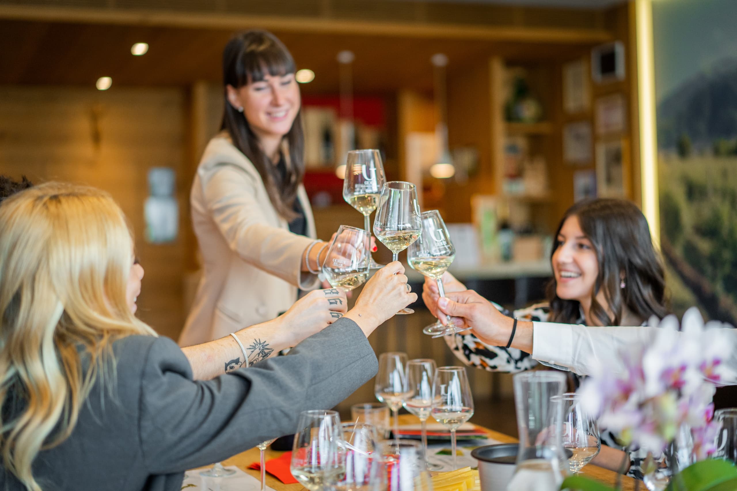 Degustazione di Prosecco a Valdobbiadene (Treviso)