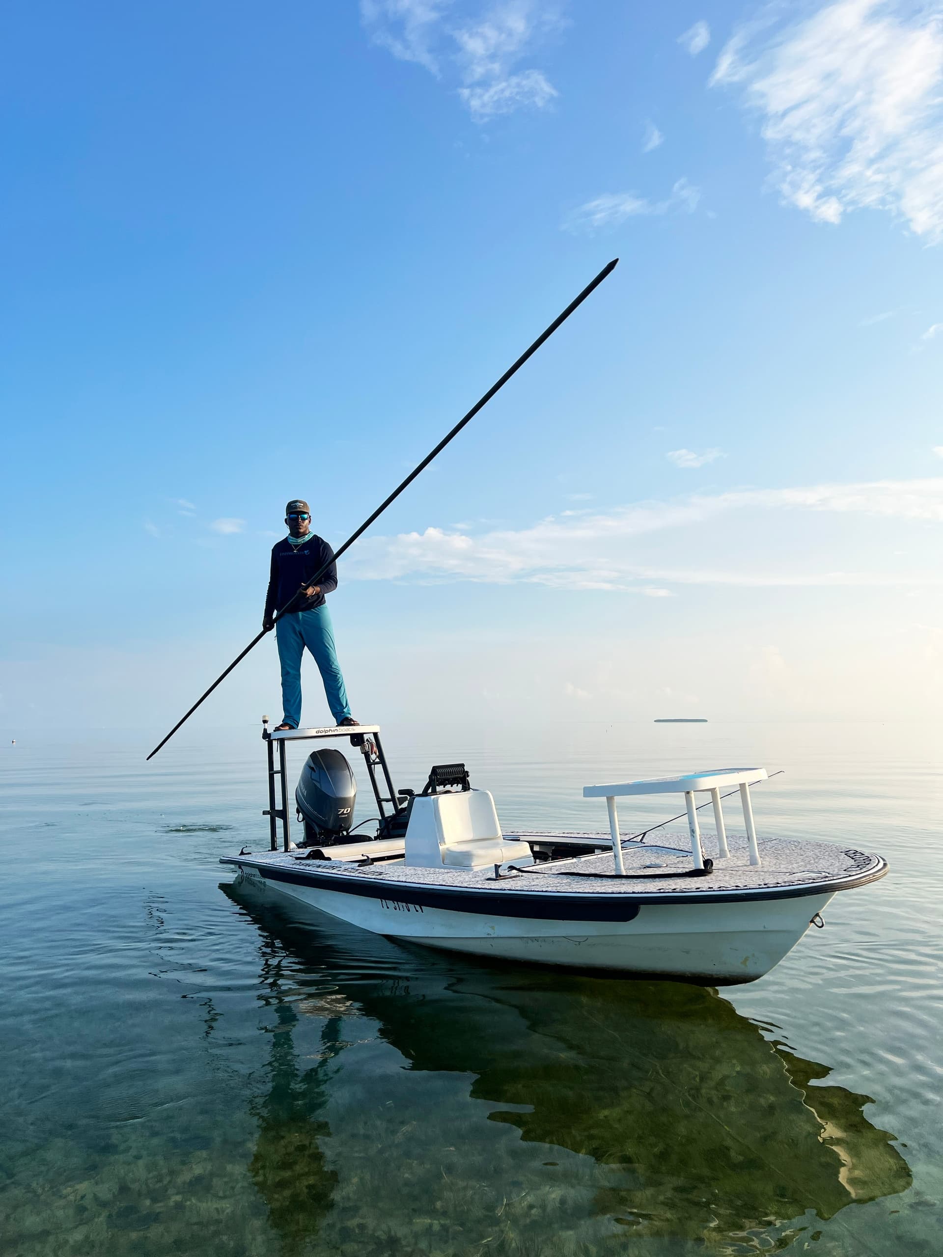FishMonster Stealth- Flats Skiff