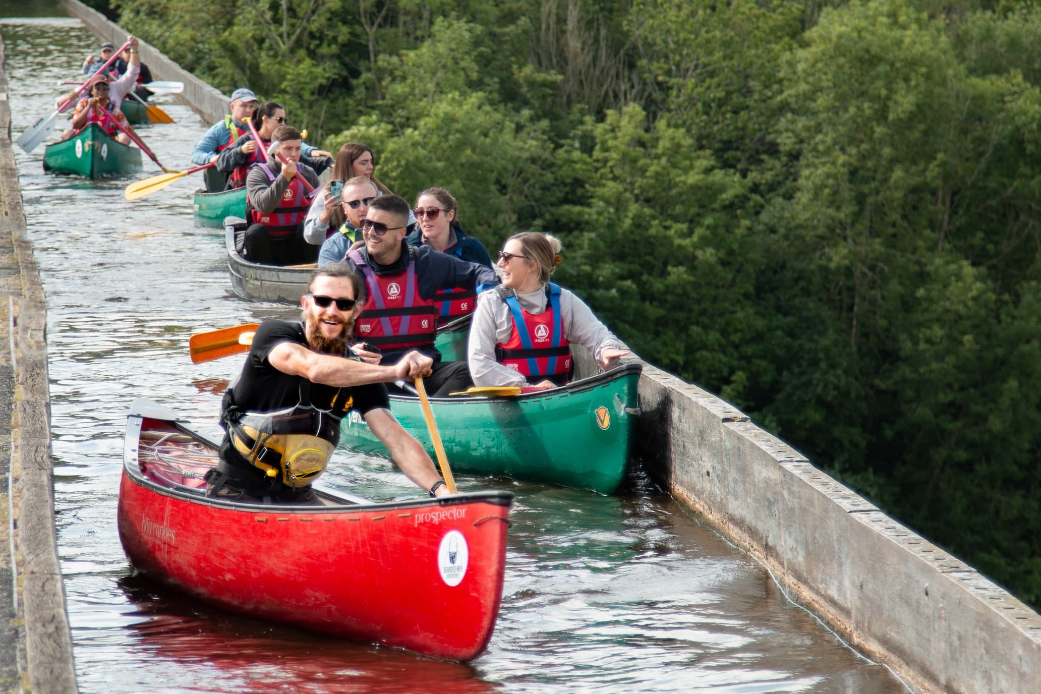 Aqueduct Canoeing - Private Tour