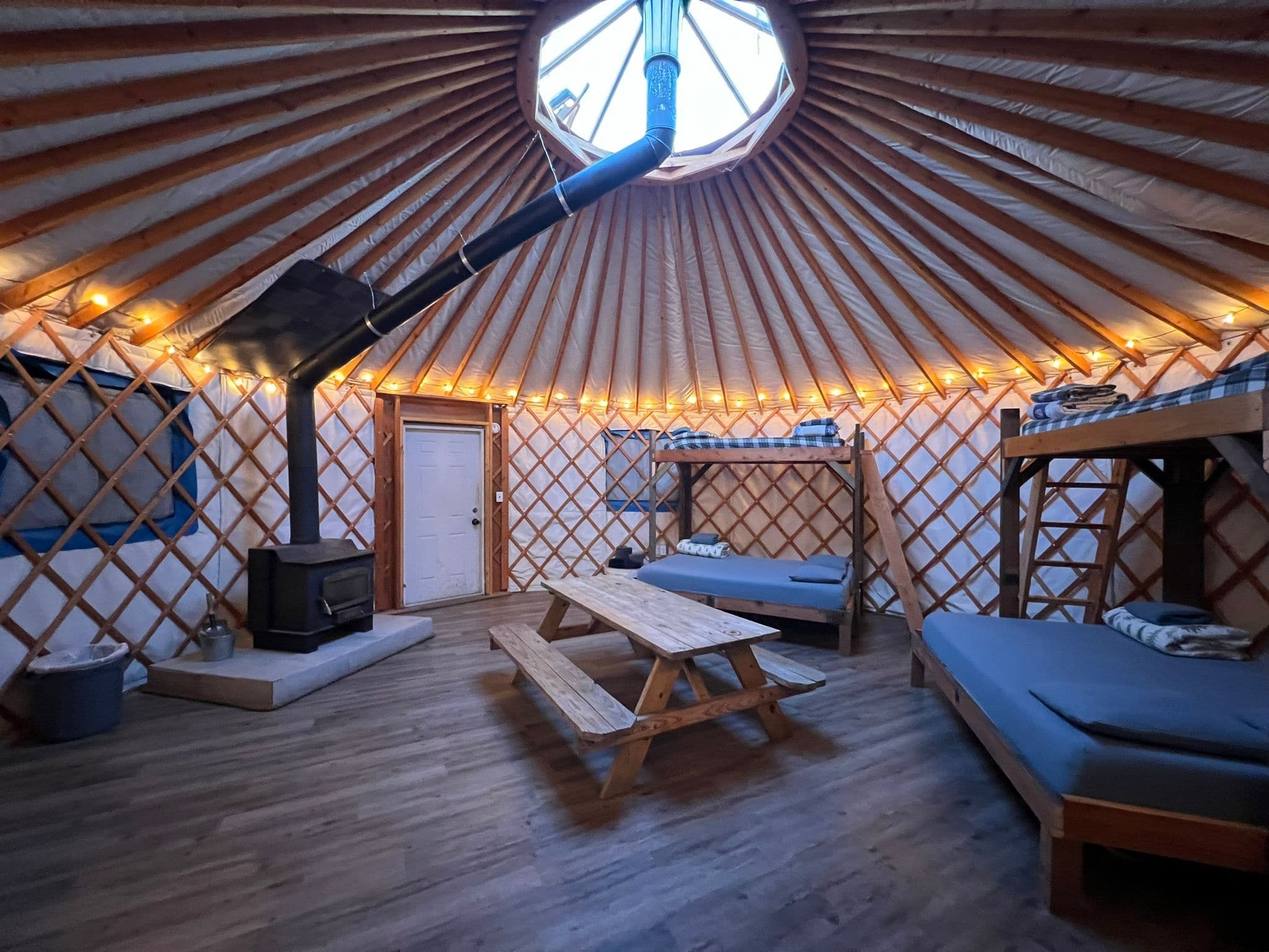 AK Oceanfront Camping Yurt