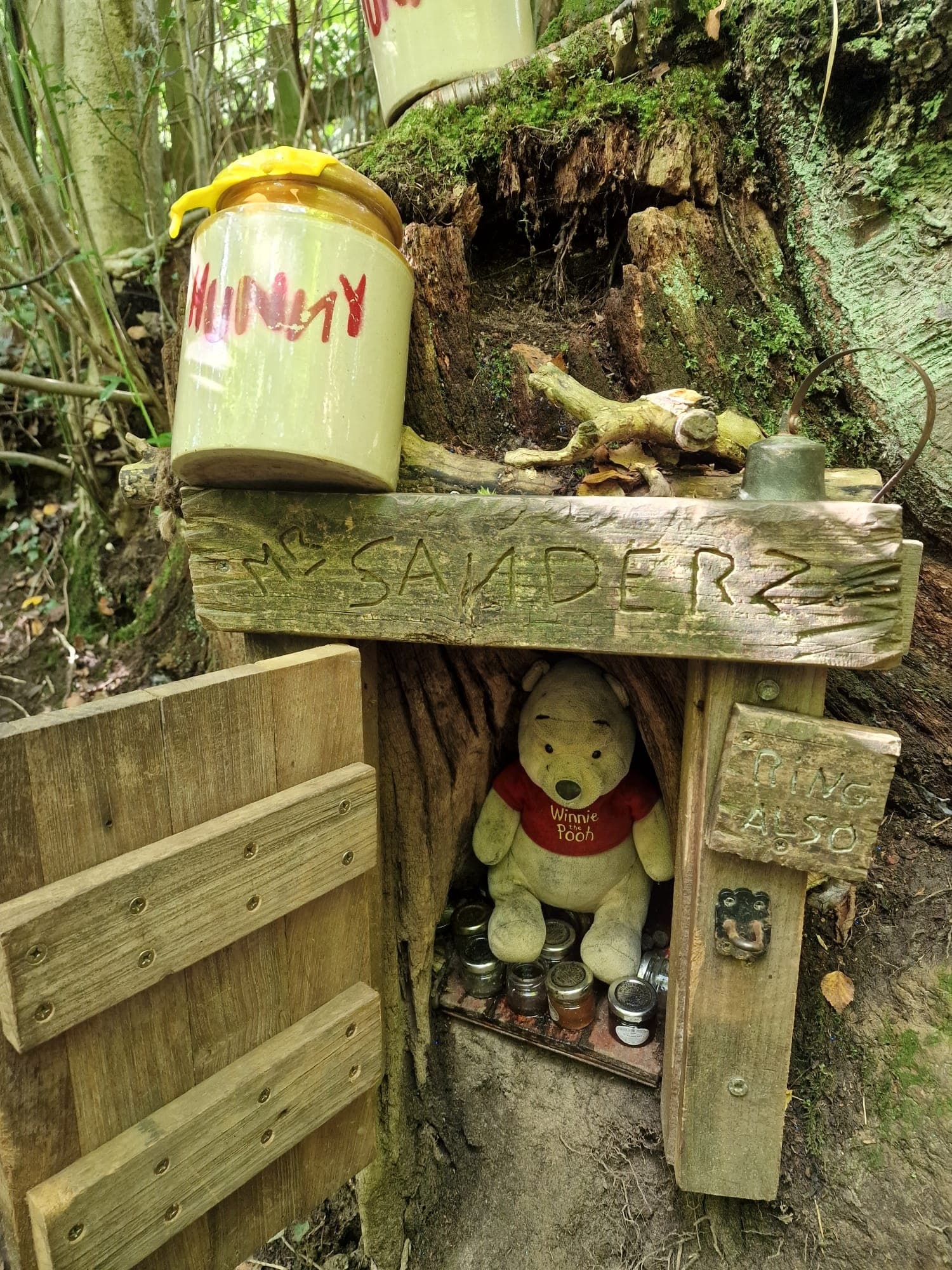 From London: Winnie the Pooh's Hundred Acre Wood