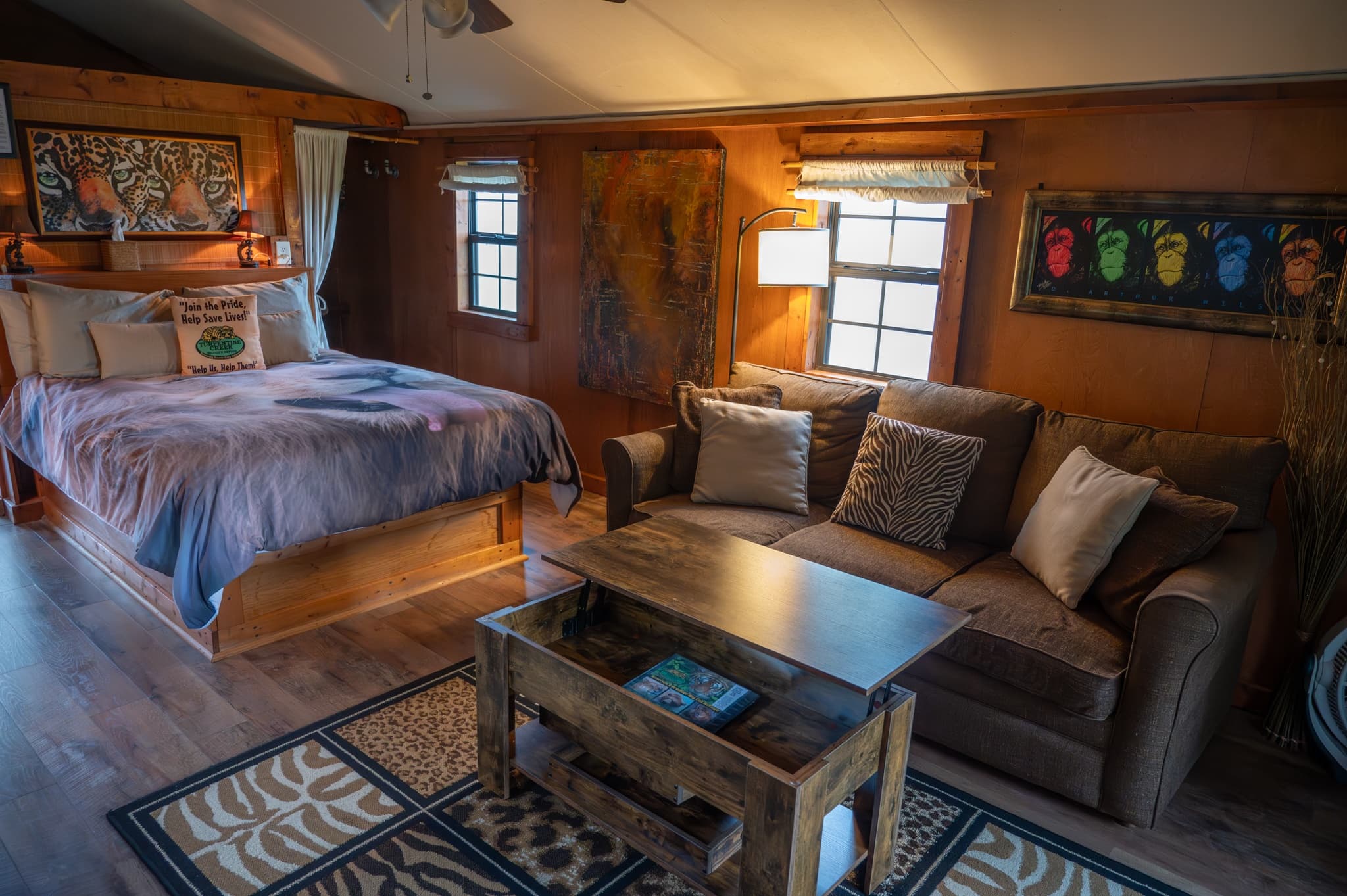 Congo Suite at the Zulu Lodge