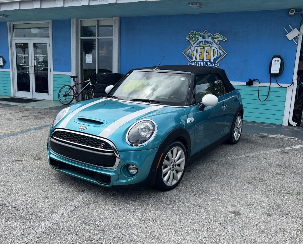 Mini Cooper Convertible Rental - Key West