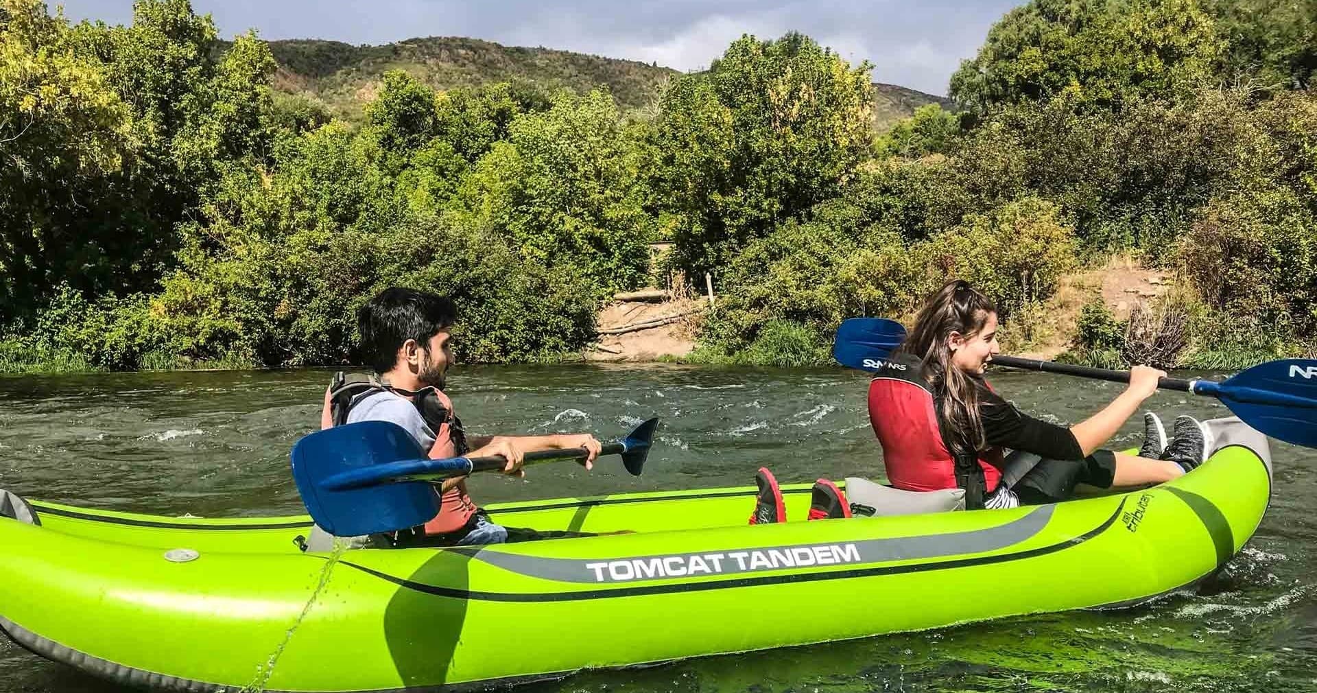 Provo River Self-Guided Inflatable Kayaking Trip with Shuttle