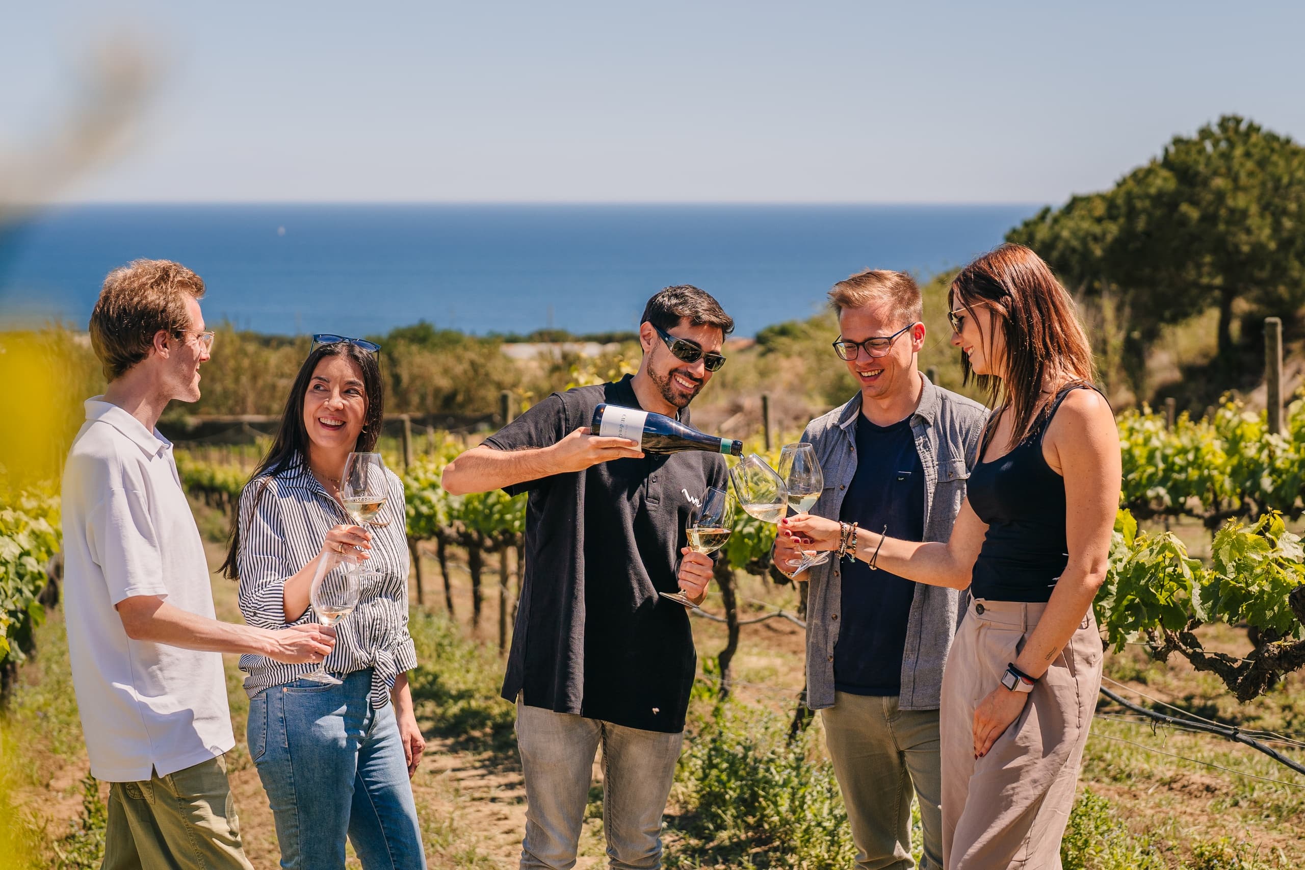 Sailing Adventure from Barcelona to the vineyards, winery tour and wine tasting