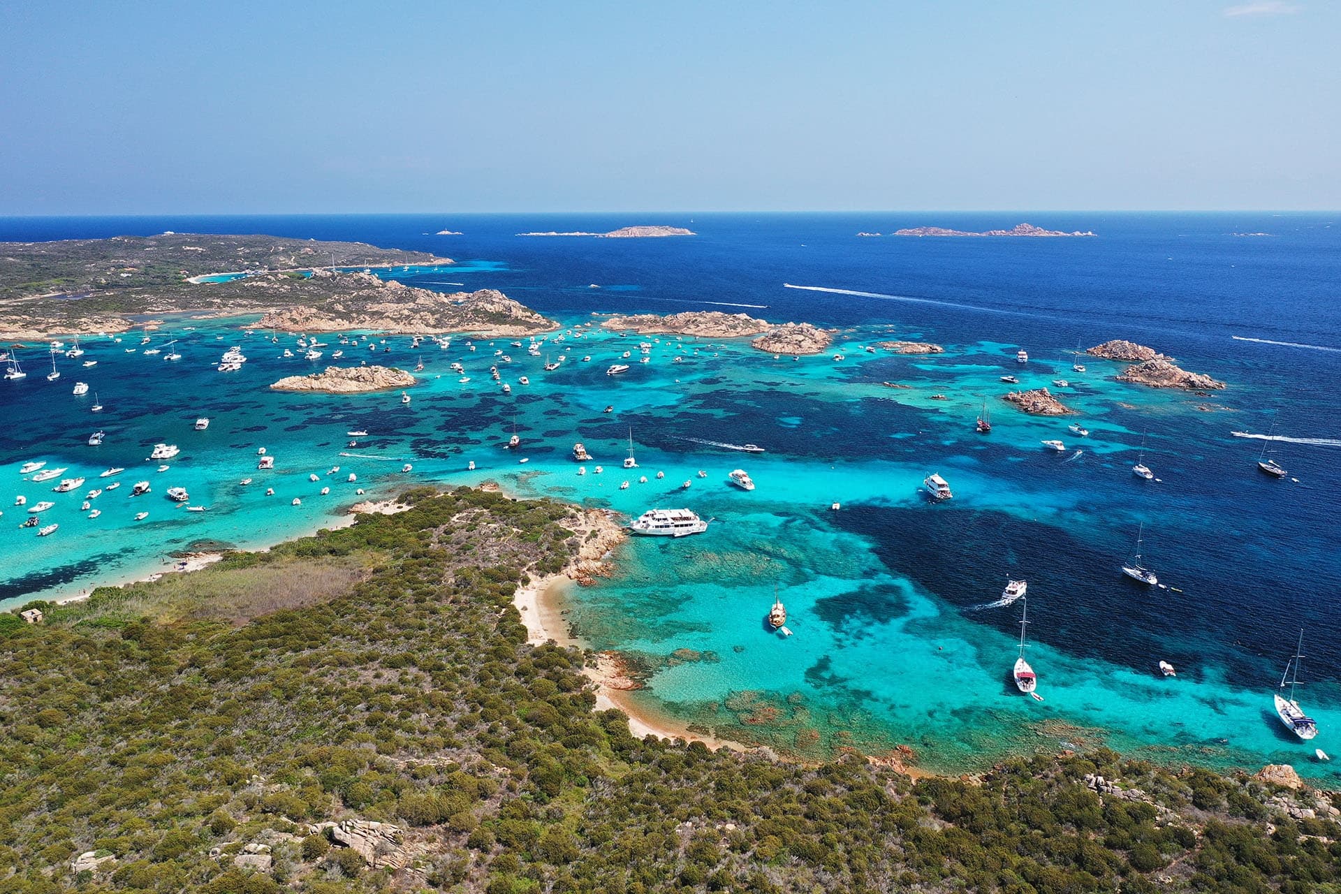Tour in Barca in Corsica