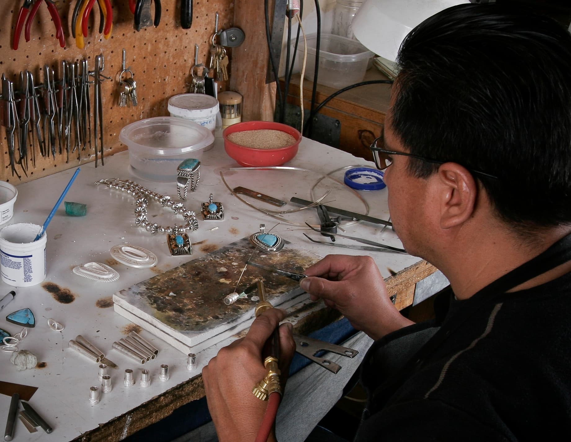 Silversmithing Shop Tour