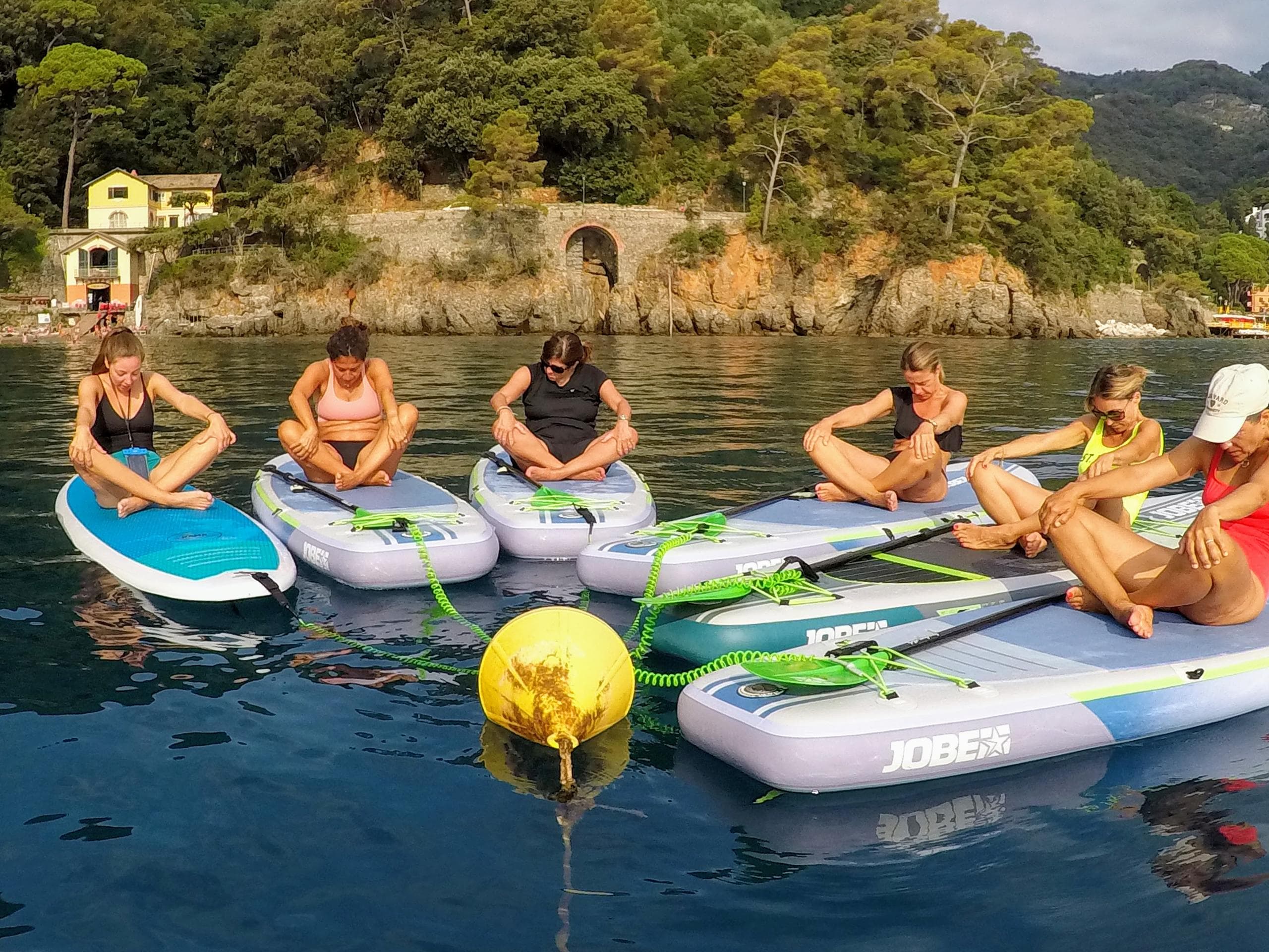 Lezione di Sup Yoga