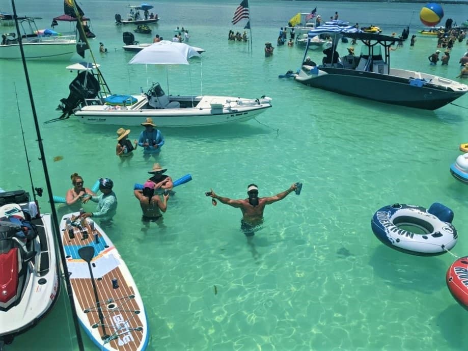 Sharable Sandbar Boat - Semi-Private