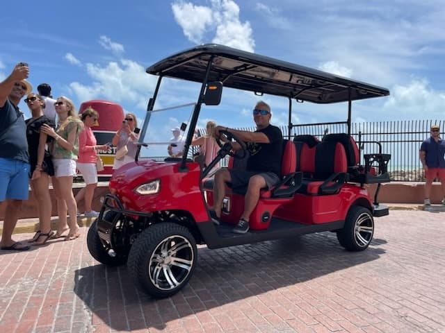 6-Passenger Gas Powered Golf Cart