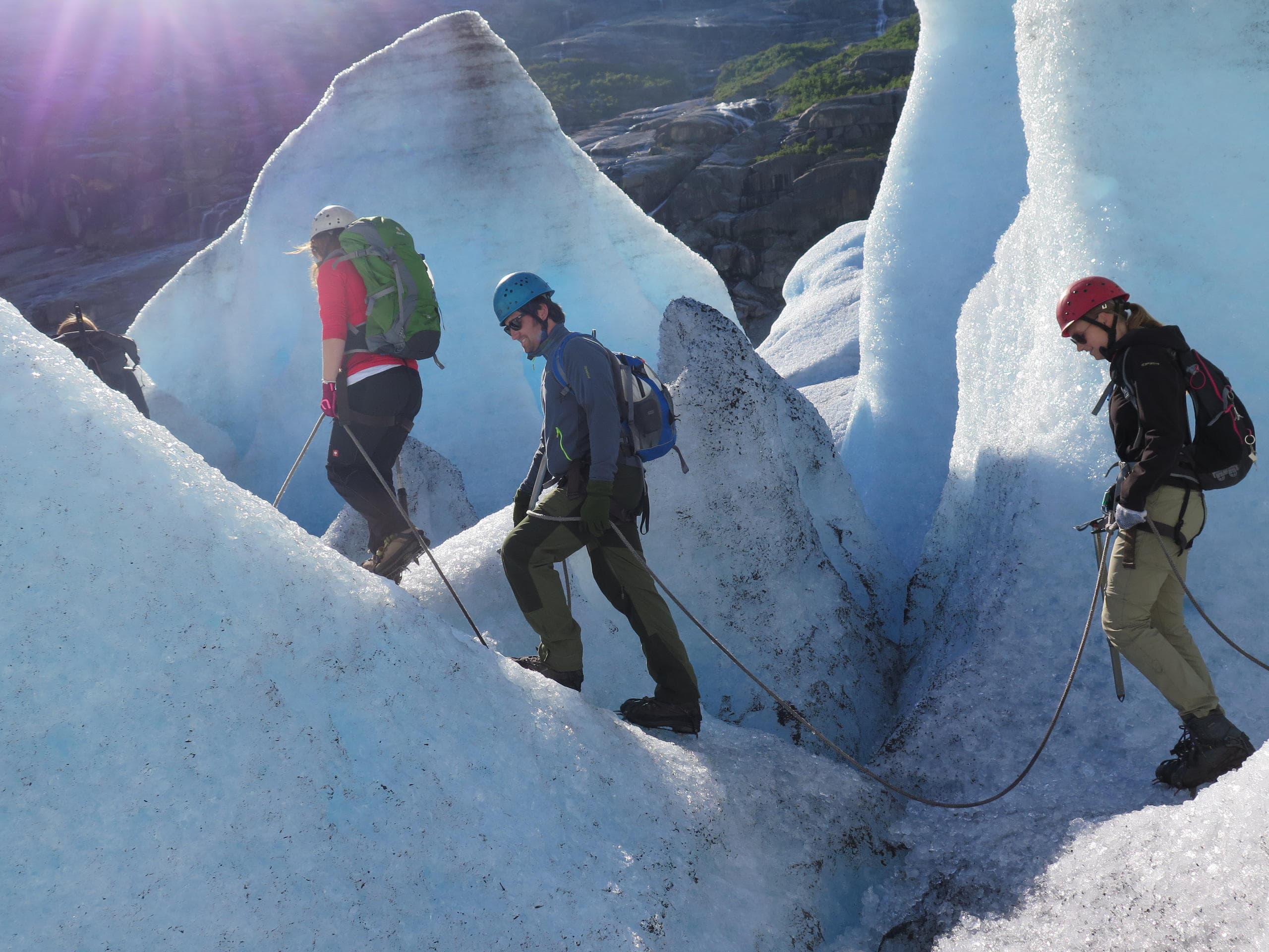 Short Blue Ice Hike