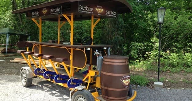 Bierbike - Die fahrende Bierbar