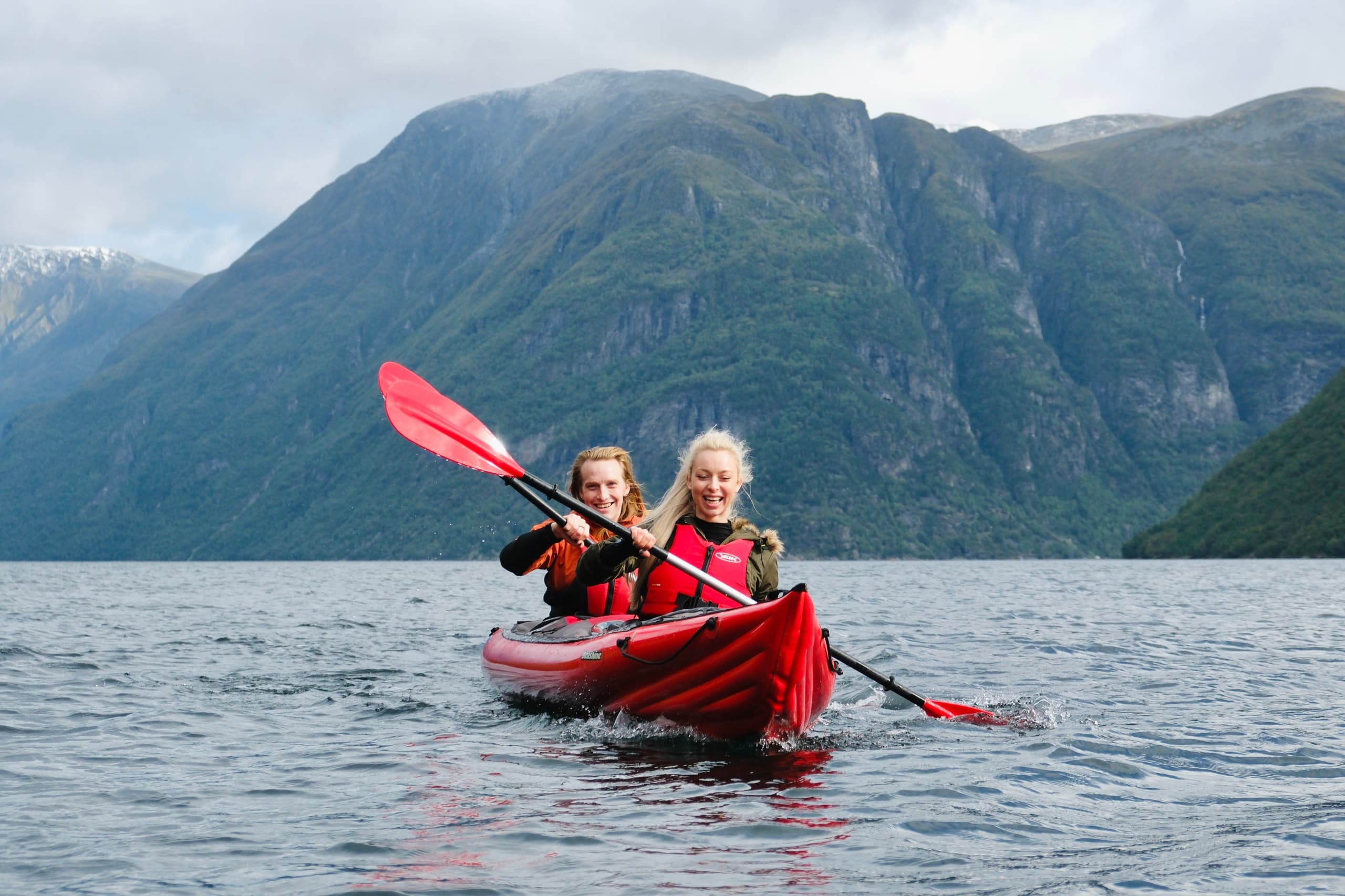 Kayaking from Hellesylt