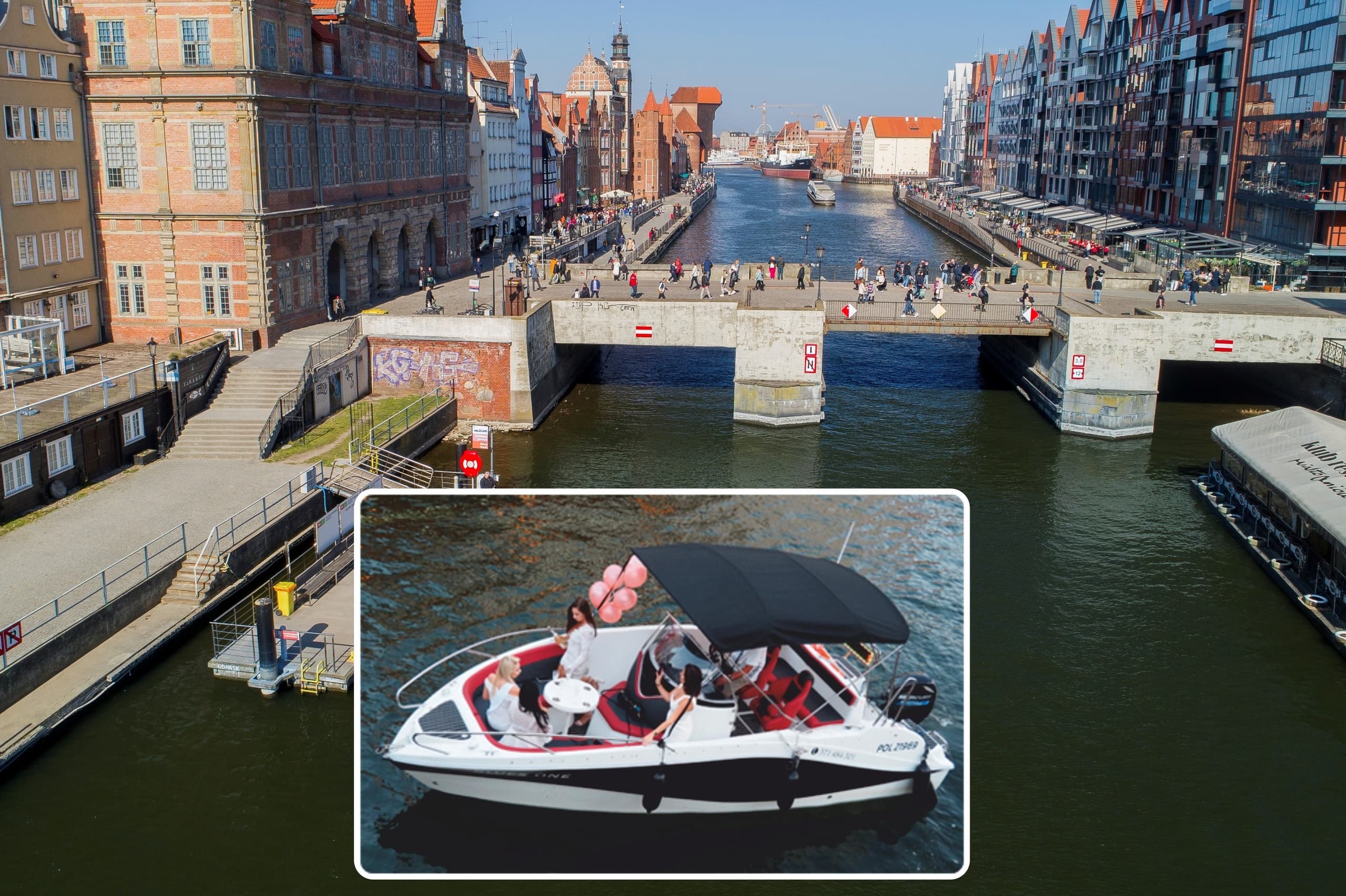 Cruises on the Motława River - Gdańsk from the water side