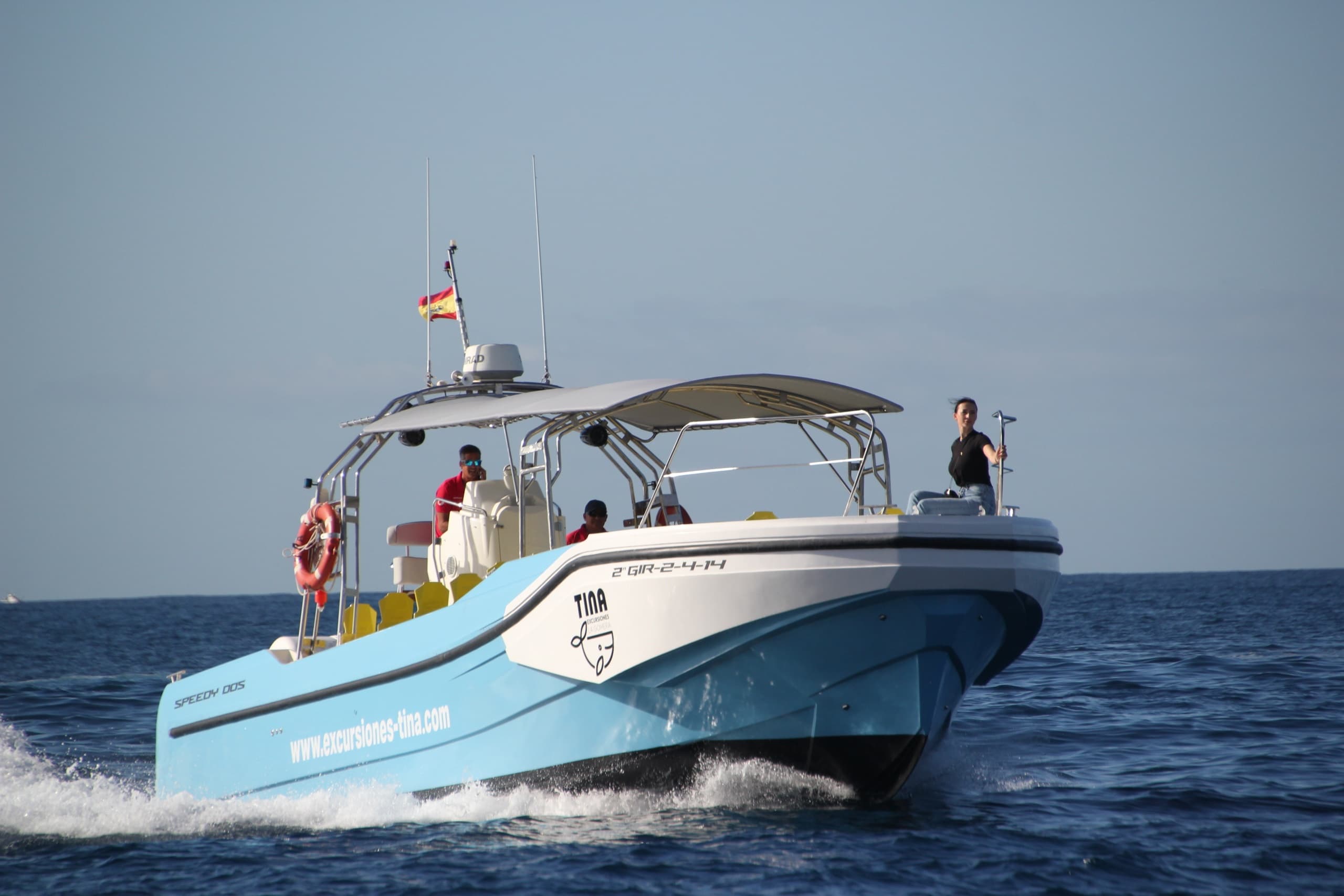 Whale watching tour from San Sebastián Silbo