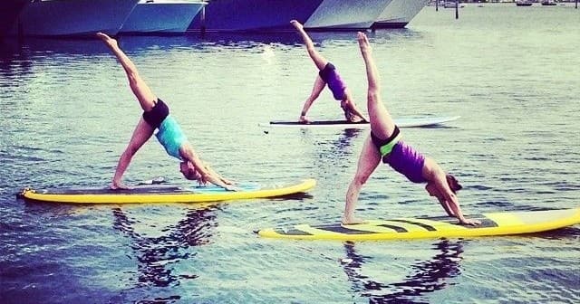 Yoga Paddle Boarding