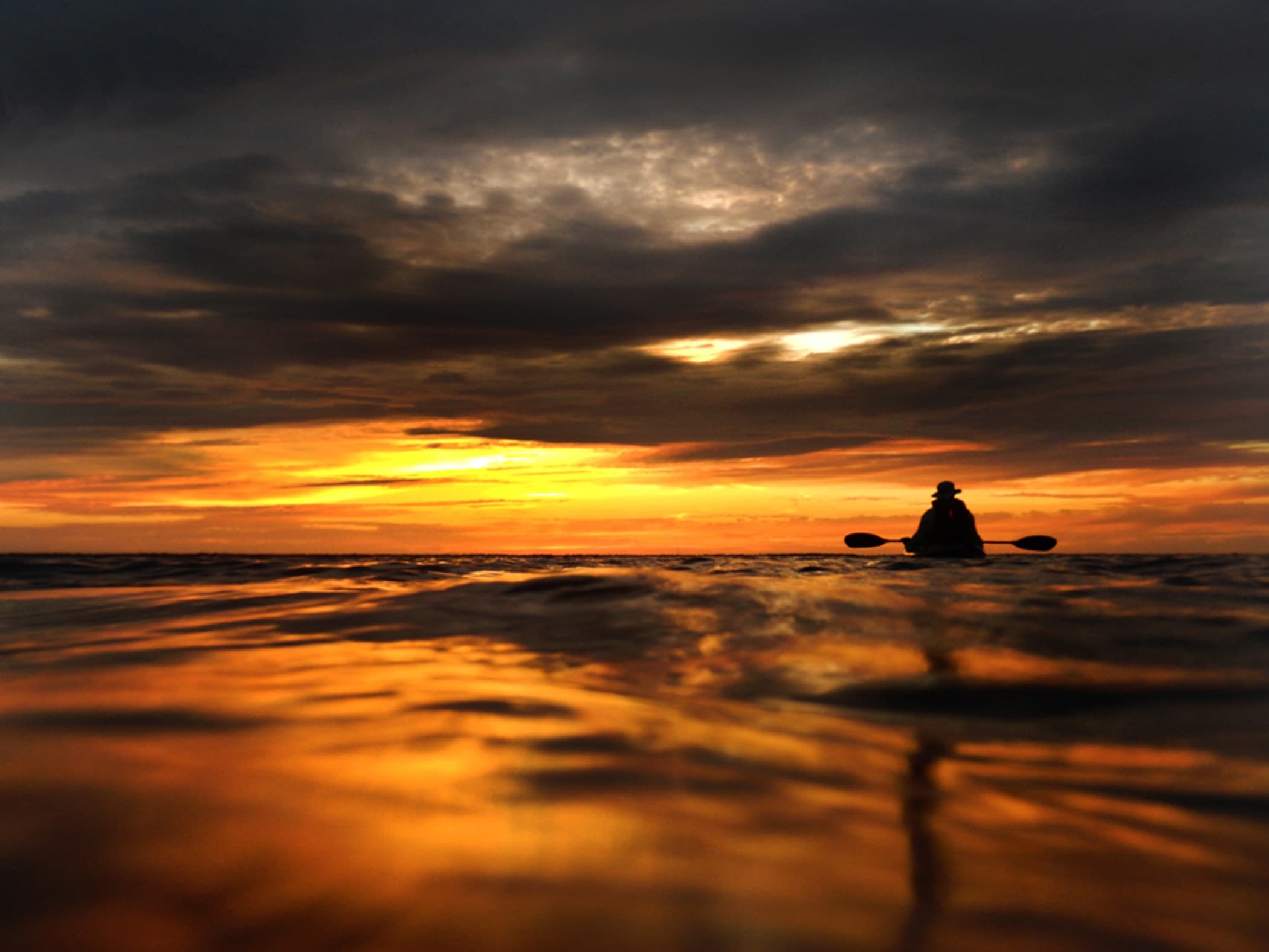 Clear Kayak Sunset Tour  • Cocoa Beach (Kiwanis Island)