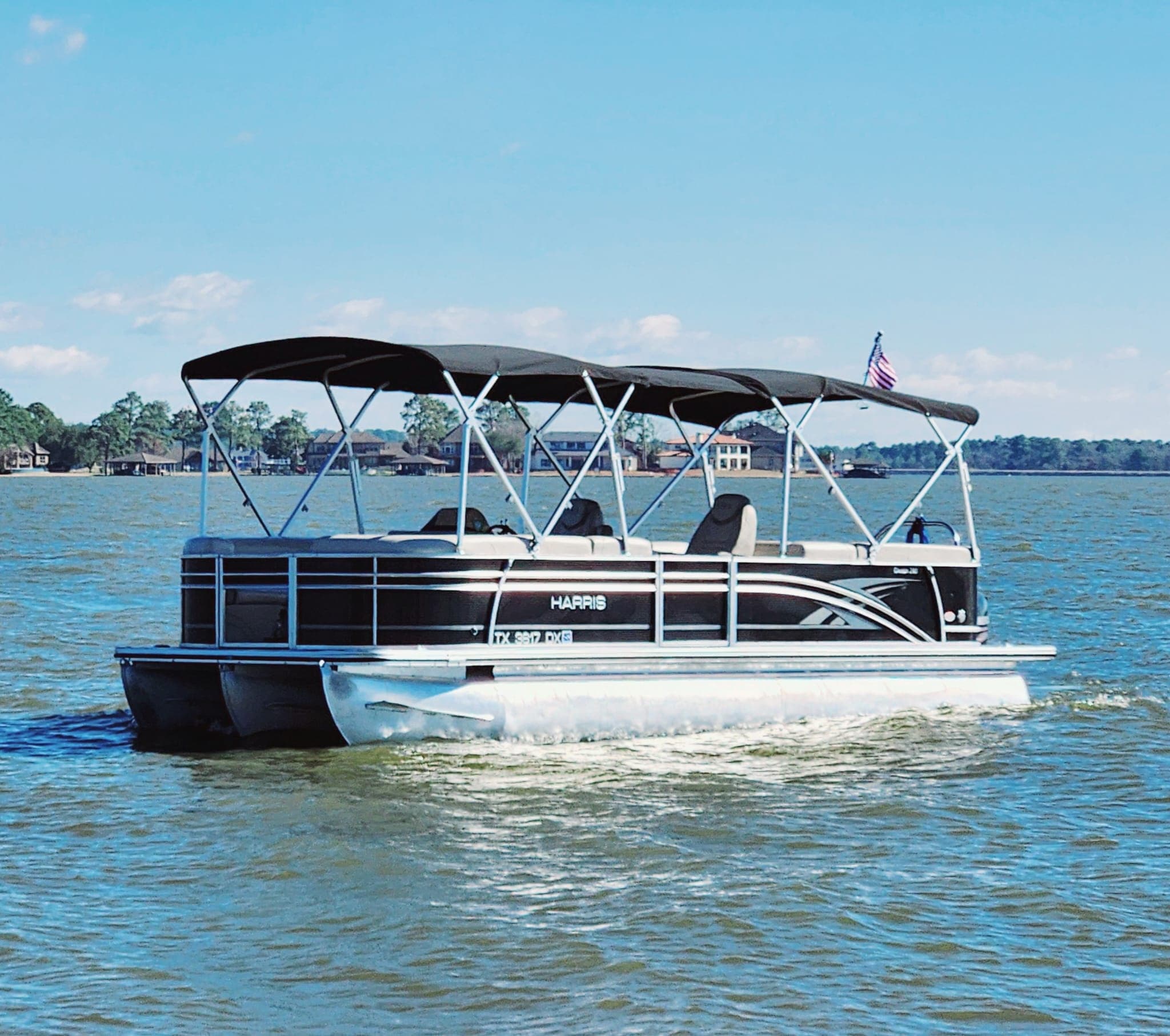 Harris Cruiser 240 Tritoon Tig" Rental"