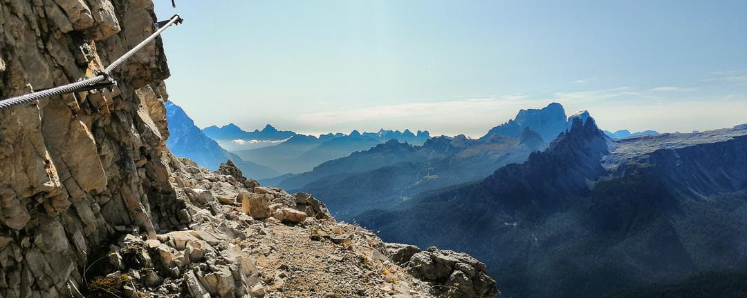 Ferrata Olivieri a Punta Anna