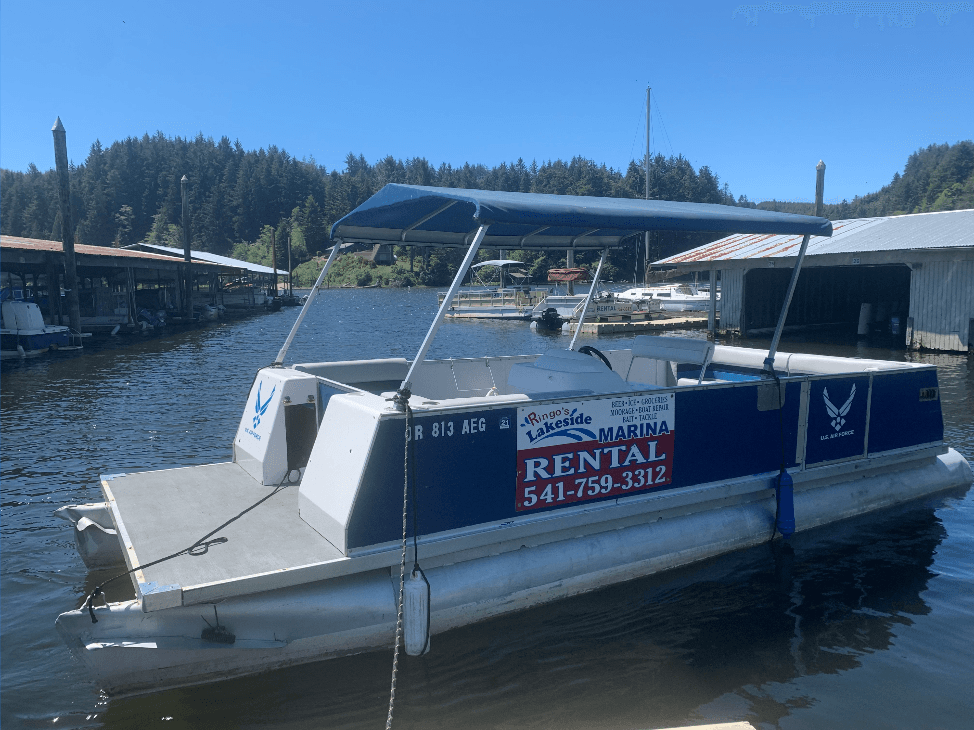 24' Pontoon Air Force 1" w/45hp Yamaha Outboard"