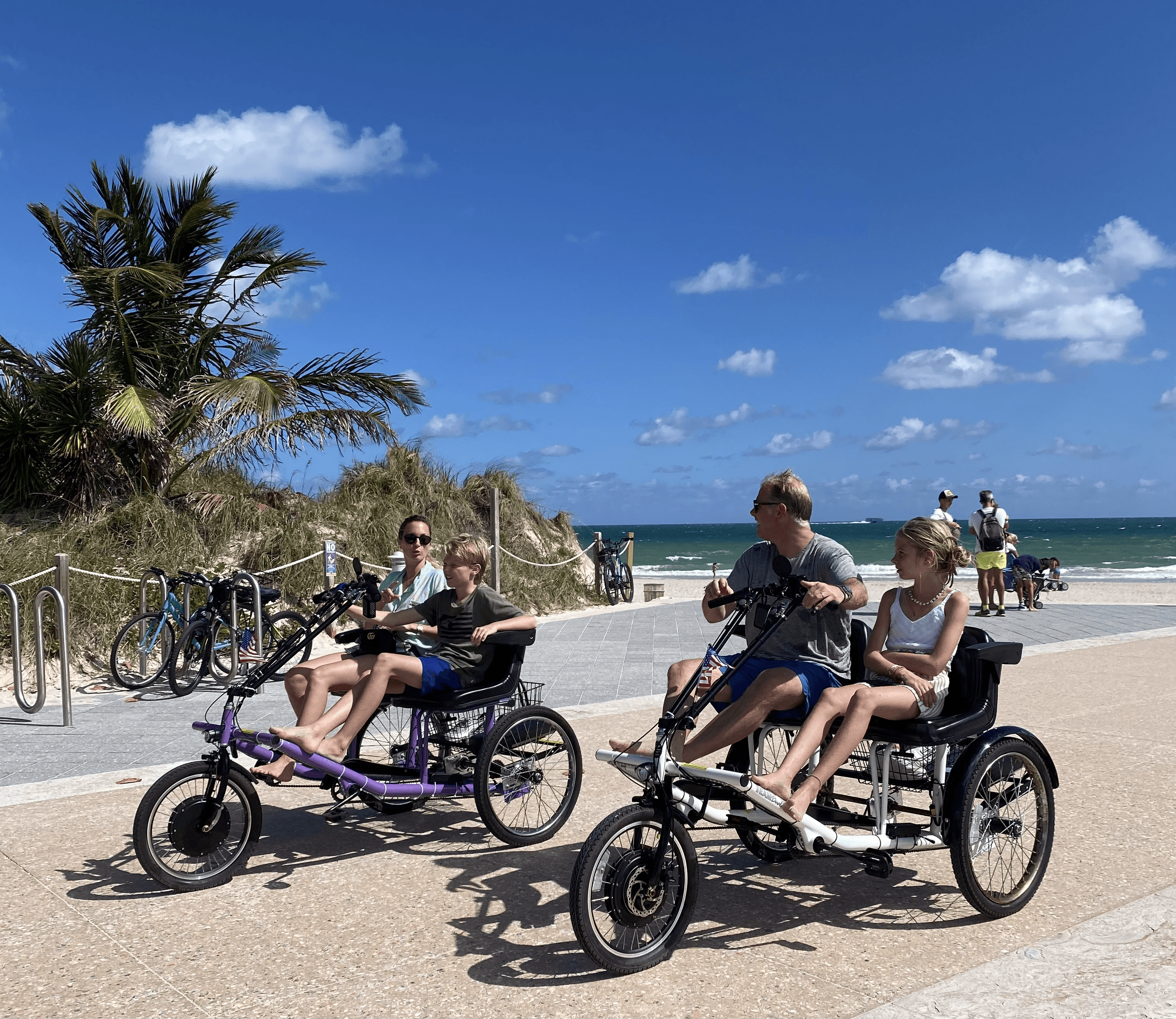 Electric Side By Side Bike Rentals