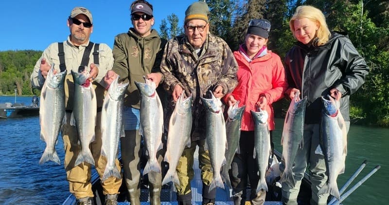 Full Day Kenai River Sockeye Salmon Fishing