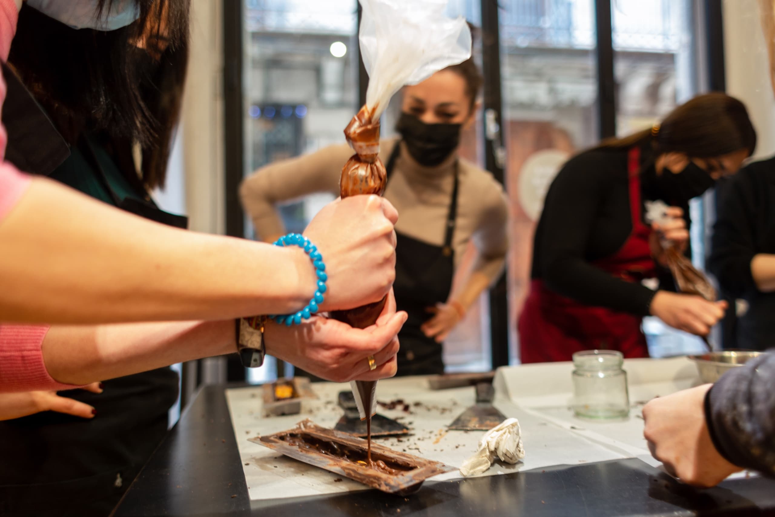 Actividad de chocolate para adultos