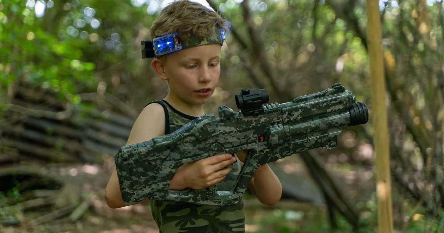 Outdoor Lasertag Kids Sessions (with parents/siblings)