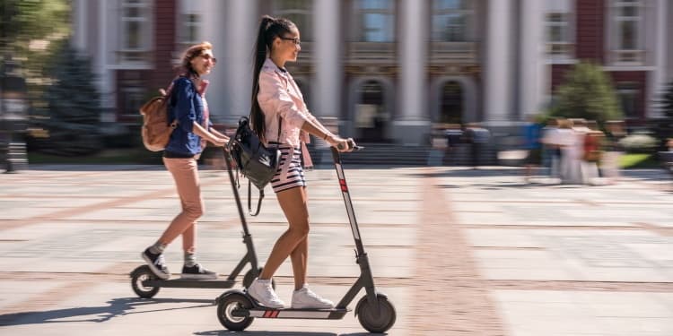 1,5 uur Elektrische Step verhuur