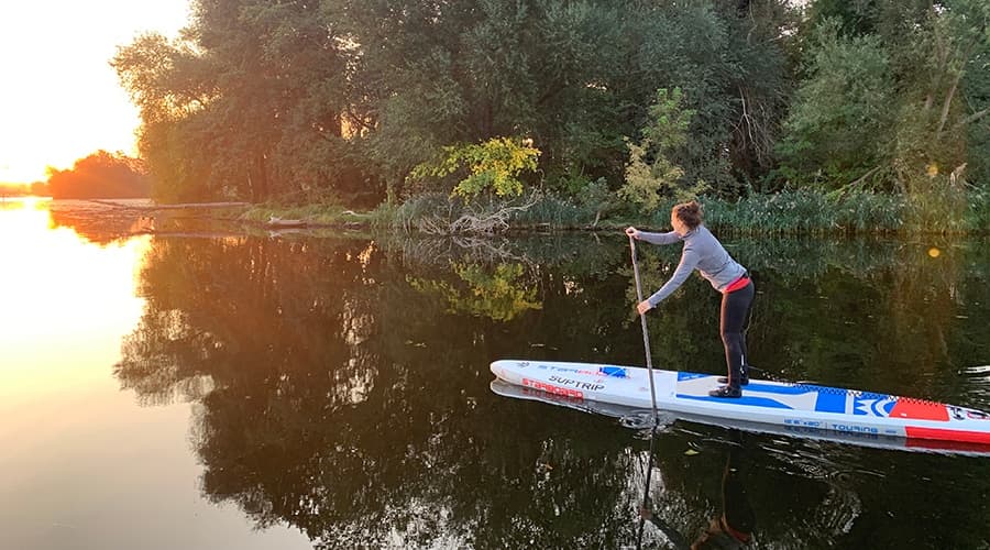 SUP Morgen-Routine