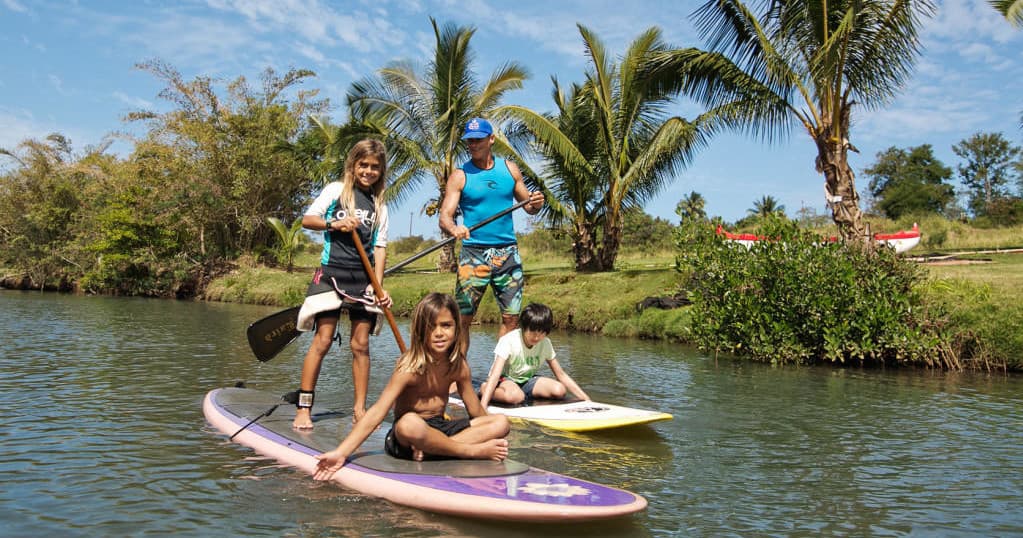 3 to 5 Students Group SUP Lessons
